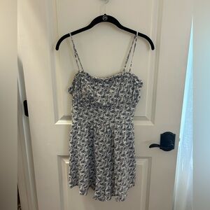 Altar’d State Blue Floral Romper